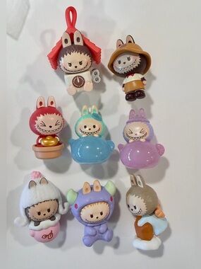 POP BEAN The Monsters Labubu bundle - 8 Beans